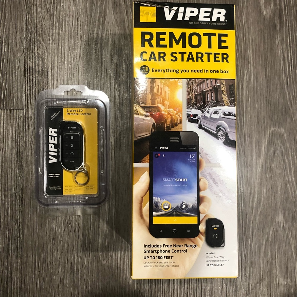 Viper Remote Car‎ Starter,Ford Harness,Extra Remote